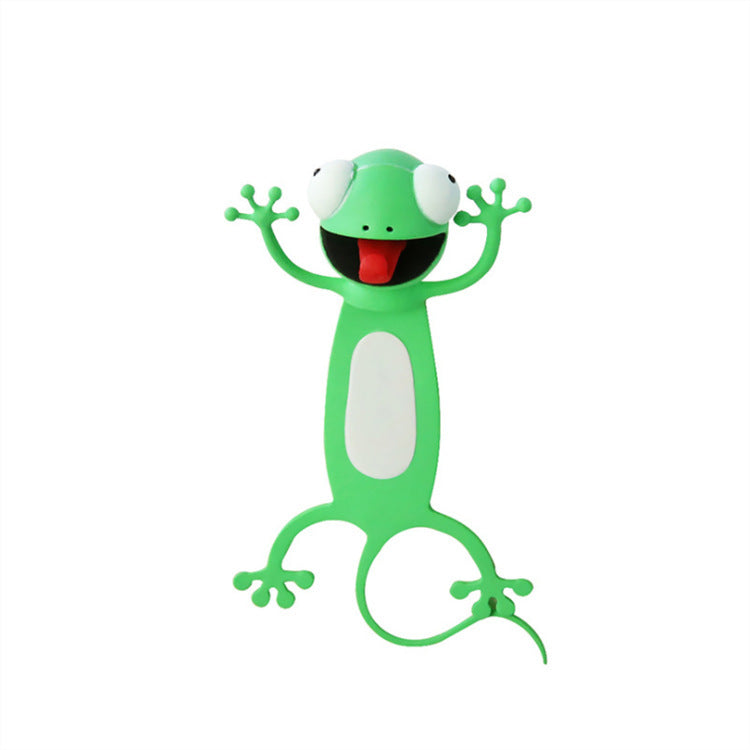 3D Lesezeichen: Lustige Tiere & Cartoon Figuren – Dein Buch wird lebendig!